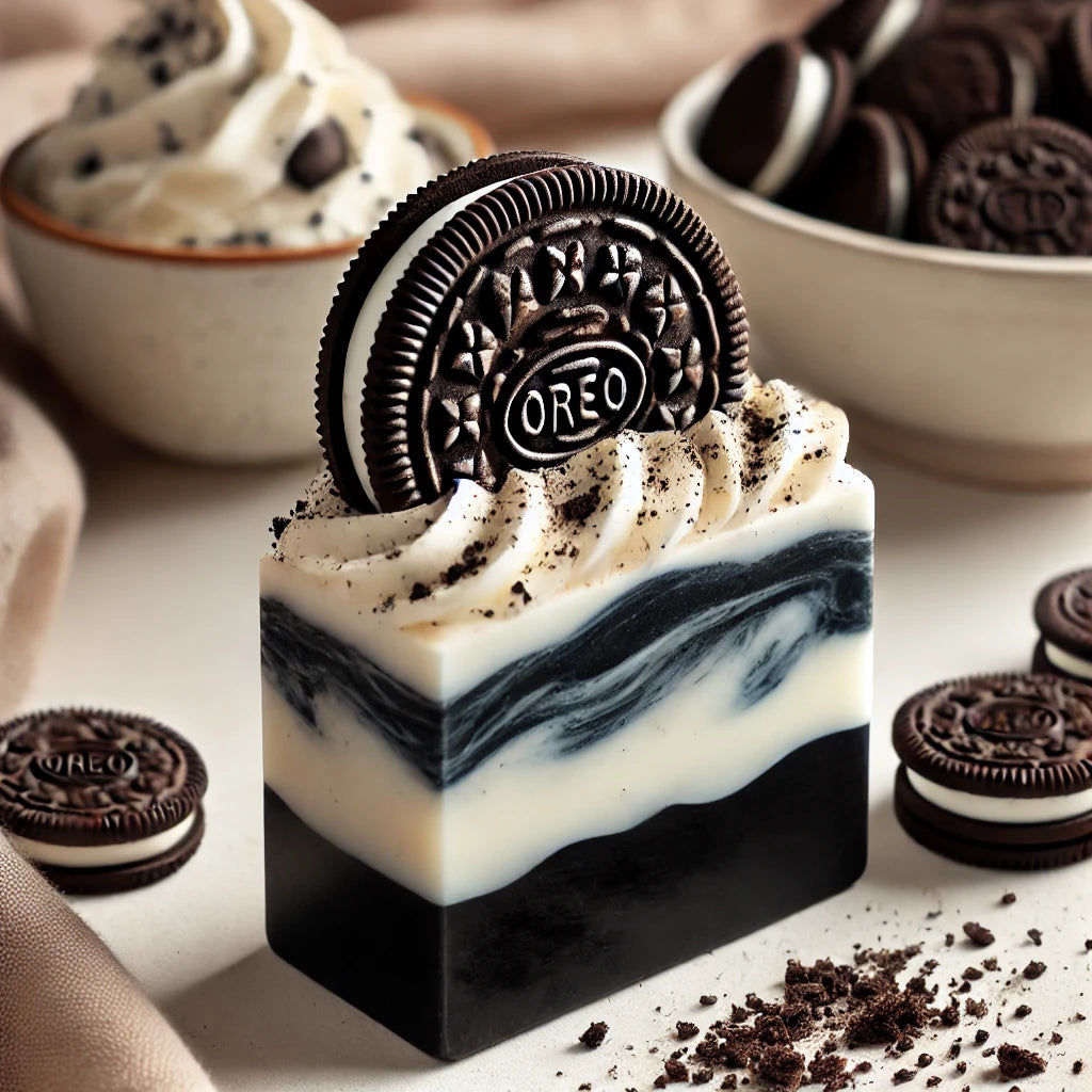 Cookies and Cream - 4 Butter Bar Soap