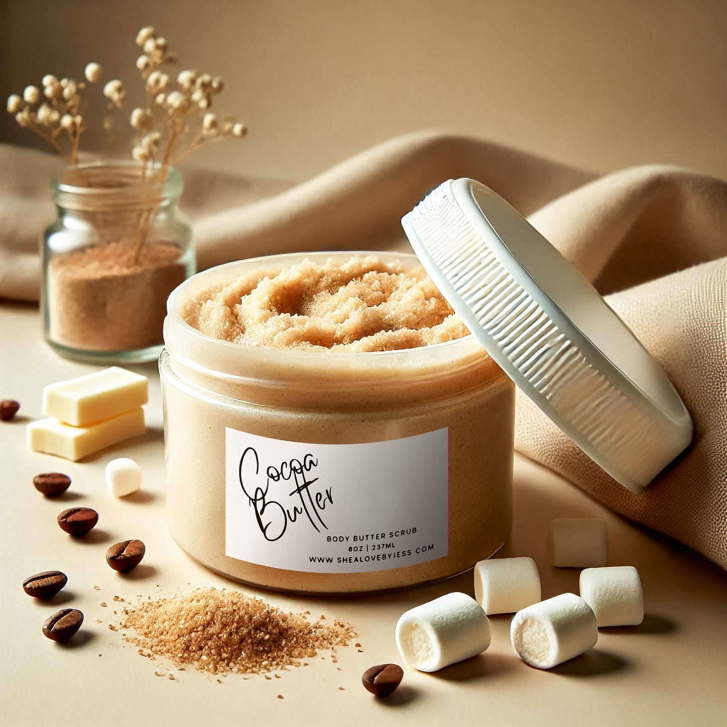 Cocoa Butter Sugar Scrub